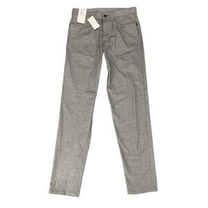 Kenneth Cole Reaction Pants Mens 30 Slim Fit Pewter Grey Flex Waistband Chino